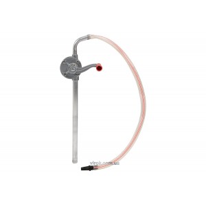 Помпа-міні ручна ротаційна для перекачки оливи VOREL; алюмін., продукт.-15 л/хв, Ø=20мм, l=33см [20]