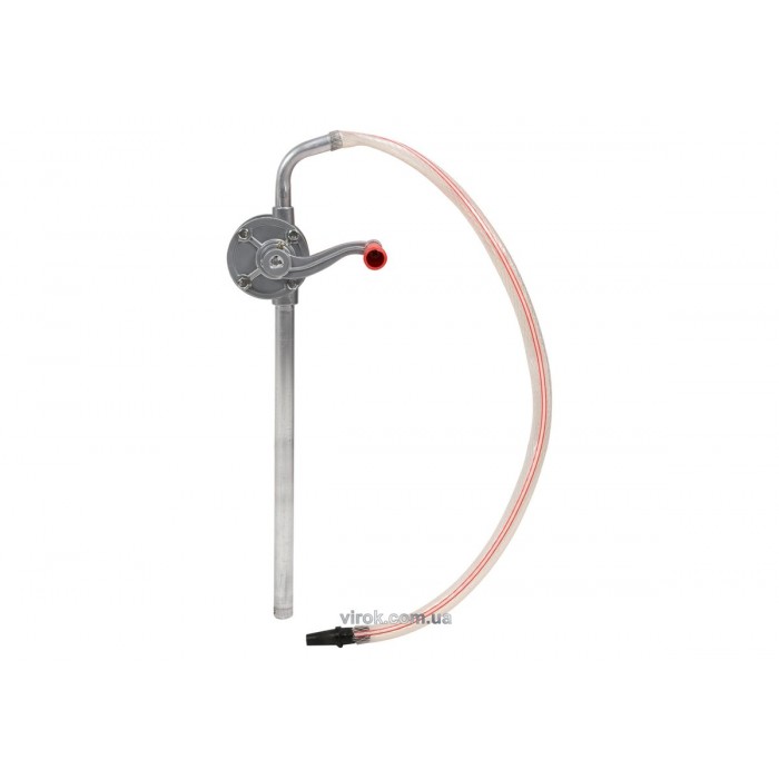 Помпа-міні ручна ротаційна для перекачки оливи VOREL; алюмін., продукт.-15 л/хв, Ø=20мм, l=33см [20]