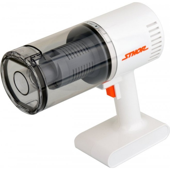 Порохотяг автомобільний акумул. STHOR: Li-Ion 11 В 2.6 Агод, 100 Вт, фільтр HEPA +насадки +сумка(DW)