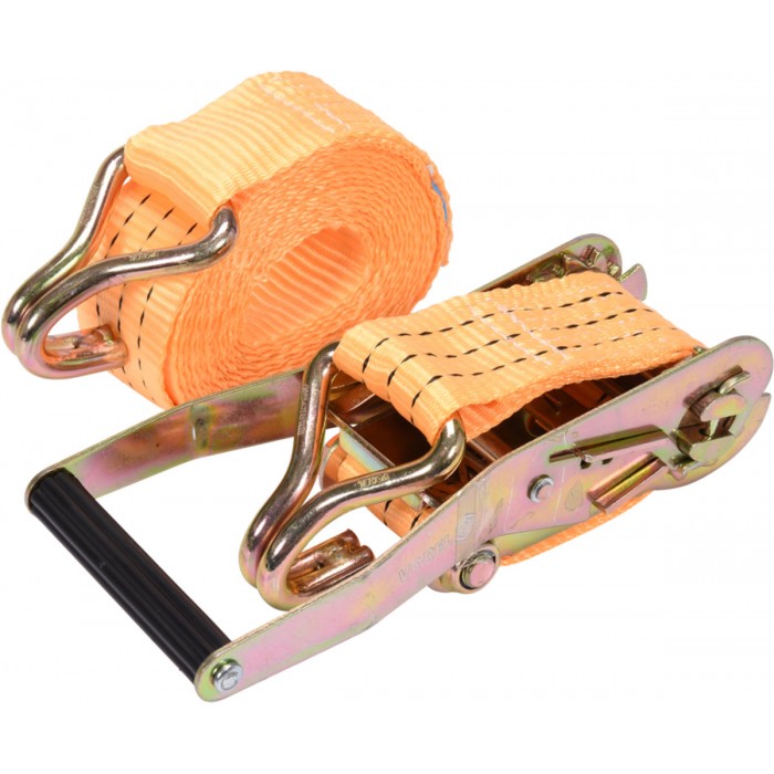 Пас для кріплення багажу з тріщаткою VOREL : сила натягу- 1500/3000 daN, 4 м х 50 мм [6]