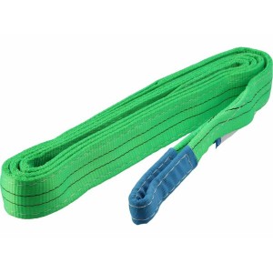 Строп пасовий з поліестеру VOREL 2 петлі по 30 см, заг. l=4 м, шир.- 60 мм, макс. навантаж- 2 т [20]