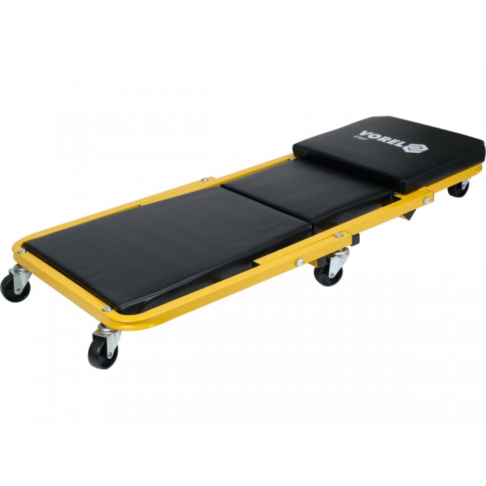 Лежак-сидіння для ремонту VOREL на 6 колесах; 91х41х12см, для навант. леж./сид. полож-150/120 кг [1]
