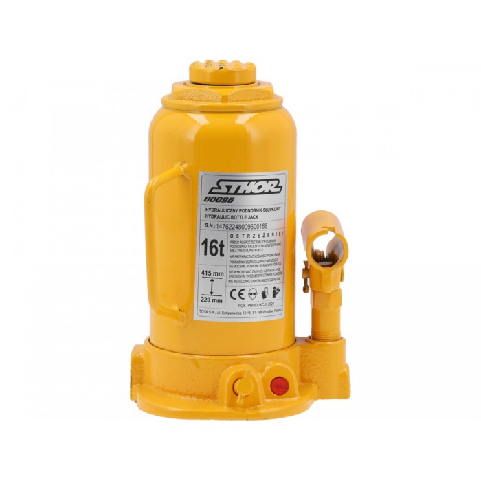 Домкрат гідравлічний cтовбцевий STHOR; F= 16 т, роб. висота- 220- 415 мм [2]