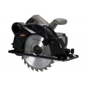 Пила дискова мережева STHOR : P= 1400 Вт, Ø= 185/20 мм, глибина різу- 65 мм, 4800 об/хв(DW)