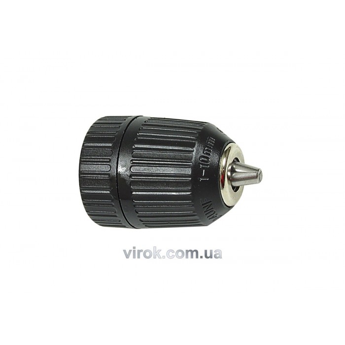 Патрон для дриля VOREL Ø-10мм 3/8" швидкозатискний  [10/40]