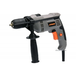 Дриль ударний мережевий STHOR, 600 Вт, патрон самозатискний для свердл Ø≤ 13 мм [10]