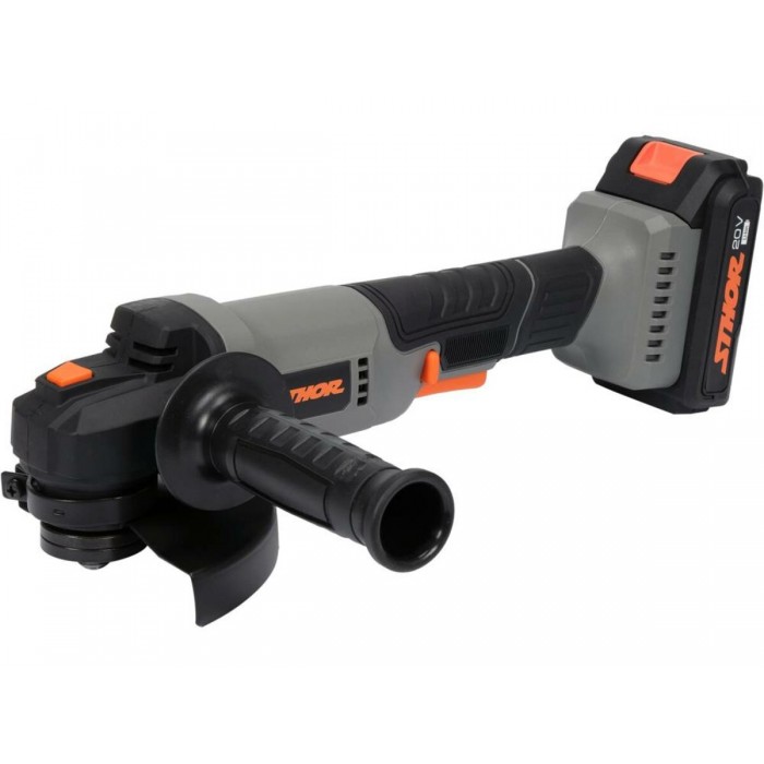 Шліфмашина кутова акумуляторна STHOR 20 В, 2 АГод, для диска Ø=125 мм, 8000 об/хв [4]