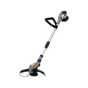 Тример акумуляторний STHOR: Li-Ion 20 В, 2 АГод, шир покосу- 25см, жилка Ø=1.2 мм, тримач- 99-127 см