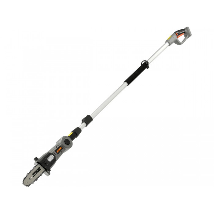 Сучкоріз ланцюговий акум.на телеск тримачі 214-274см STHOR Li-Ion 20В,шина l= 20см(БЕЗ АКУМУЛЯТОРА)