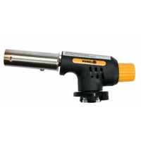 Пальник газовий VOREL з п`єзозапалом; тип з`єднання EN417 (цангове) макс. t=1300°C, P=1,3кВт [10/60]