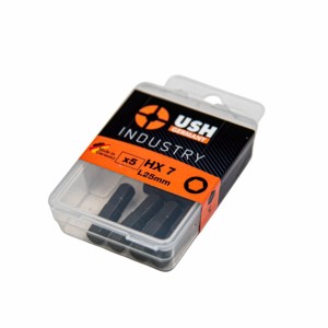 Насадка викруткова USH Industry. HEX 7 x 25 мм, Уп. 5 шт.