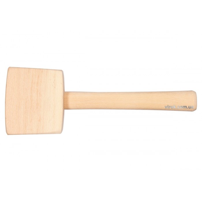 Молоток - киянка дерев'яний VOREL з прямокутним обухом [20]