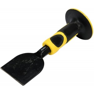 Зубило муляра VOREL 215х 19х 75 мм з захистною ручкою [6/36]