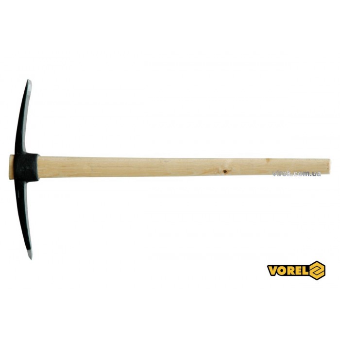 Кирка двостороння з ручкою VOREL : m= 2.5 кг [6/162]
