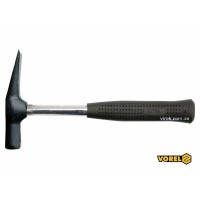 Молоток муляра VOREL тип "Рейнський": з металевою ручкою, m=600 г [6/24]