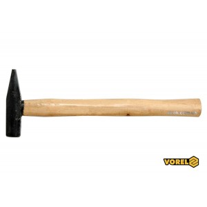 Молоток слюсарний VOREL з дерев'яною ручкою, m= 2 кг [6/12]
