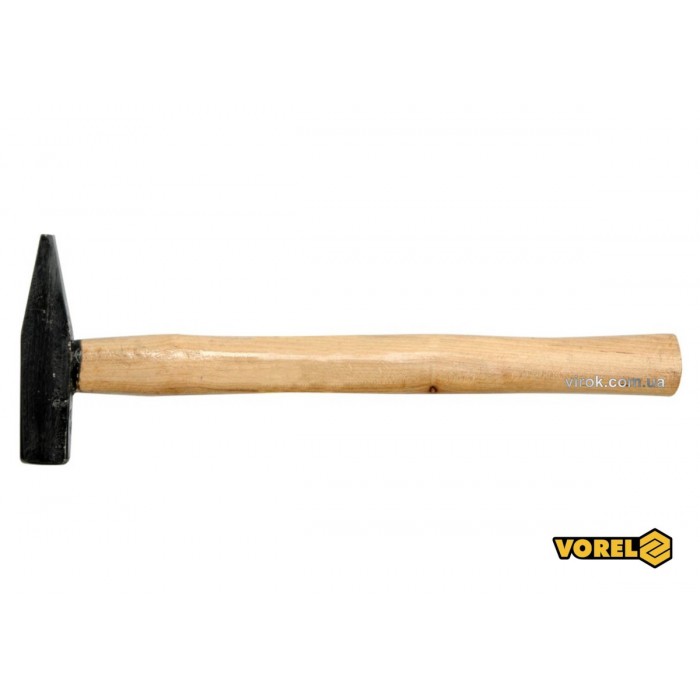Молоток слюсарний VOREL з дерев'яною ручкою, m= 2 кг [6/12]