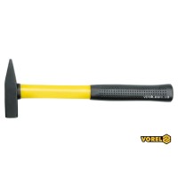 Молоток слюсарний VOREL TUV/GS з склопластиковою ручкою, m= 300 г [6/36]