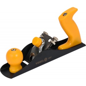 Рубанок столярний VOREL : L=235 мм, ніж- 44/1.8 мм, HRC 50-55, 65Mn, металевий корпус [30/540]