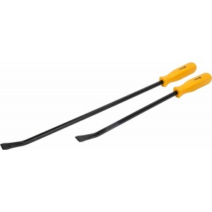 Ломи з ручкою VOREL 2 шт. l= 305 мм, пруг- 16 мм: l= 450 мм, пруг- 21 мм, [6/24]