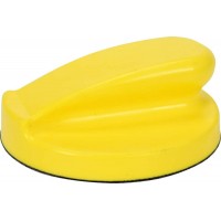 Блок-тримач для шліфування круглий VOREL:  Ø= 125 мм з платформою-липкою "Велкро" [10/60]