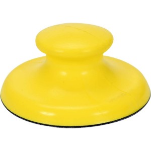 Блок-тримач для шліфування круглий VOREL: Ø= 150 мм  з платформою-липкою "Велкро"  [10/60]