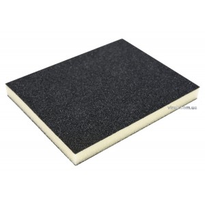 Губка шліфувальна VOREL : Р150, 124х 98х 12 мм 2-стороння(DW)