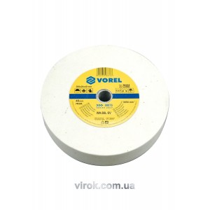 Круг для точила VOREL : 200/20/40(білий, дрібнозернистий) [5]