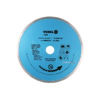 Диск відрізний алмазний суцільний VOREL : Ø= 230 мм(DW)