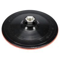 Круг-насадка шліфувальна VOREL з липучкою : Ø-150 мм з гайкою М14 [20]