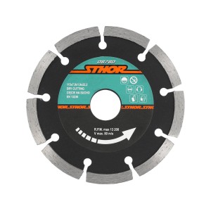 Диск відрізний алмазний сегментний STHOR : Ø= 115 мм, t-1,9 х h- 7 мм по кам, бетоні, кераміці [20]