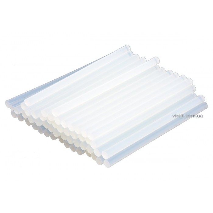 Стержні клейові YATO Ø=11,2 х 200 мм,  прозорі. уп. 50 шт. (1 кг) [20]