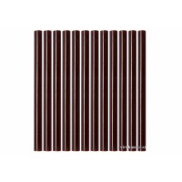 Стержні клейові YATO коричневі : Ø=7,2 мм, L=100 мм, уп. 12 шт. [50]