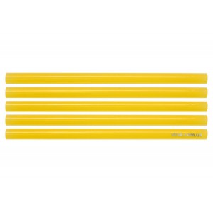 Стержні клейові YATO Ø=11,2 х 200 мм,  жовті .уп. 5 шт. [40]