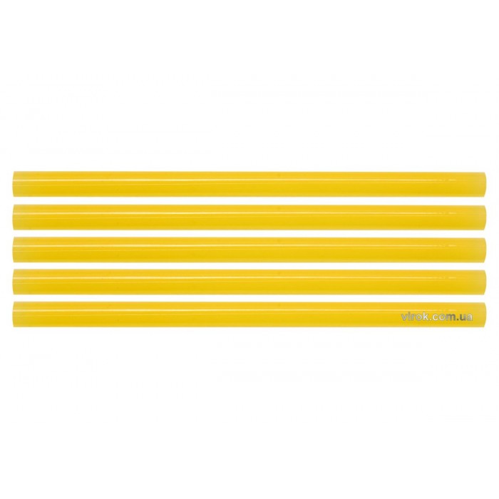 Стержні клейові YATO Ø=11,2 х 200 мм,  жовті .уп. 5 шт. [40]