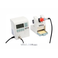 Паяльна станція індукційна YATO цифрова Р= 48 Вт, t°= 150-450°С, жало Ø= 7,1 мм, l= 65 мм(DW)