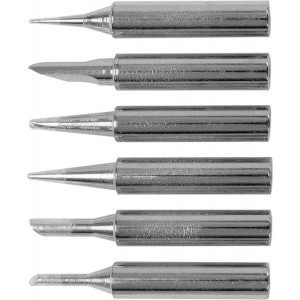 Жала до паяльників різної форми тип 900М YATO, тримач Ø= 4,5/ 6 мм, компл. 6 шт [24/240]