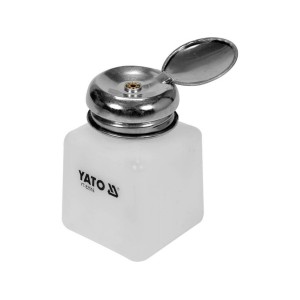 Флакончик з дозатором і помпою YATO для розчинів, V= 100 мл з ESD аморфного полімеру [20]