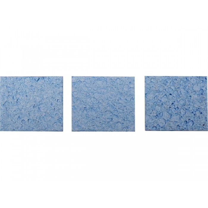 Губки целюлозні для очищення паяльних жал YATO; 45х 40 мм, 3 шт. [40]