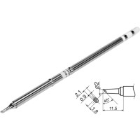 Наконечник для точкової пайки з вклад грілкою YATO заг. l= 150мм, наконеч 11,5х2,1х2 мм тип T12-BCМ2