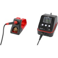 Паяльна станція мережева 110-230 V YATO; Р= 192 Вт, t°= 90-500°С, жало тип C245, LCD табло [10]