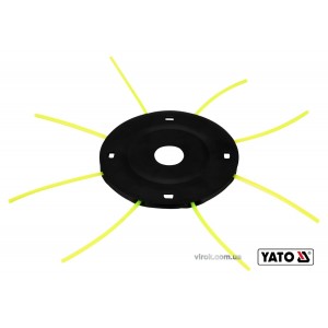 Диск для жилки до газонокоси YT-85001, YT-85003 YATO: Ø=2-3 мм, l=300-430 мм