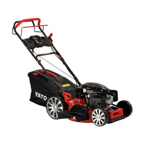 Газонокосарка бензинова YATO з приводом: 3,5кВт, ширина різання: Ø= 51 см, травозбірник- 62л