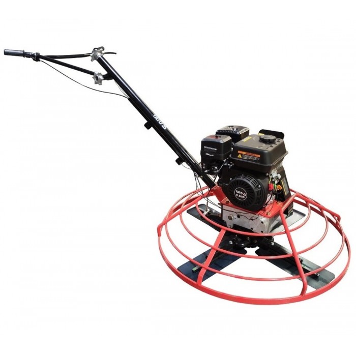Затиральна бензомашина YATO двиг. 6,5 к.с. ротор Ø= 91 см, 4 насадки