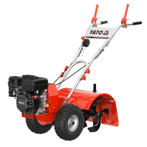 Культиватор бензиновий YATO: двигун- 6,5 КС, ширина борозни- 41 см, глибина- 254 мм, бак-1,2л
