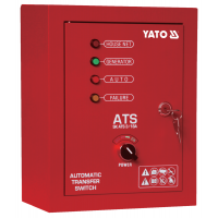 Стабілізатор вихідної напруги 230 В YATO 1-фазний 50 А для генераторів від 3 до 12 кВт (АВР)