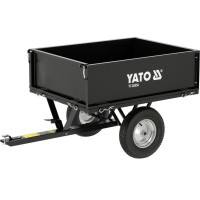 Причіп 1-вісний до тракторів YT-85550,YT-85551,YT-85552 YATO:макс.навант-225 кг,габар-970x715x 340мм