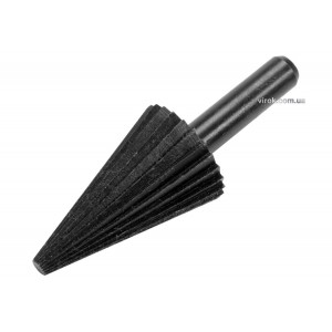 Фреза конусна по сталі і алюмінію YATO для дрилі : Ø= 4-24 мм, з шпинделем Ø= 8 мм [10/120]