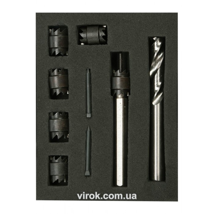 Засоби для висвердлення точкової зварки YATO, 9 елементів [10/60]