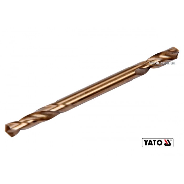 Свердло по металу 2-стороннє, шліфоване YATO : HSS 6542, Ø= 3.2 мм, l= 49/9.5 мм(DW)